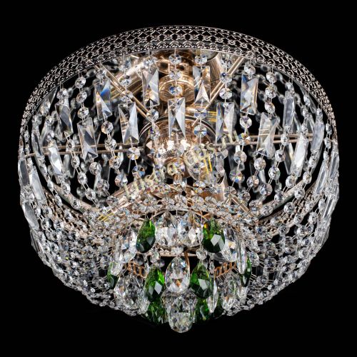 Люстра Венеция Астра №3 зеленая в Кирове Гусь Хрустальный