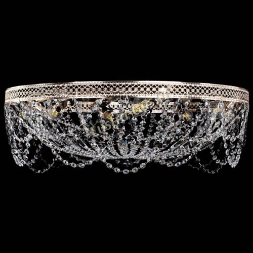 Люстра Венеция Ажур черная в Кирове Гусь Хрустальный