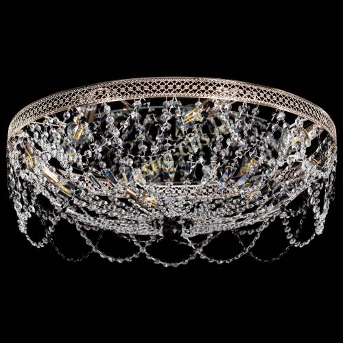 Люстра Венеция Ажур черная в Кирове Гусь Хрустальный