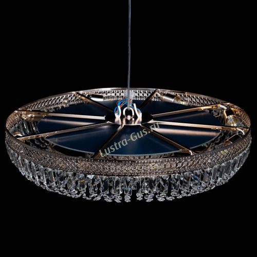 Люстра Венеция двойное кольцо №8 в Кирове Гусь Хрустальный