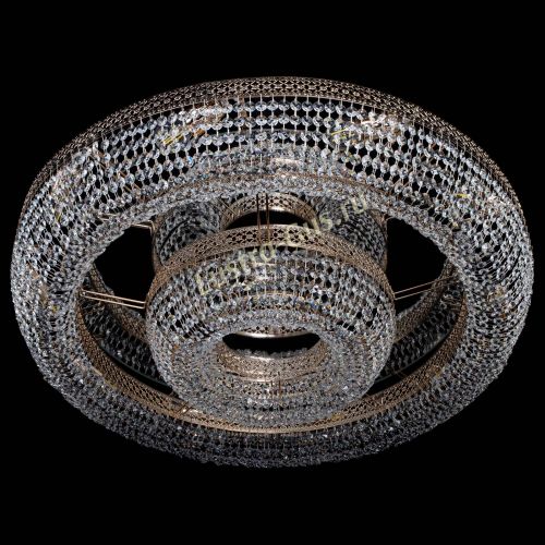 Люстра Венеция двойное кольцо №10 в Кирове Гусь Хрустальный