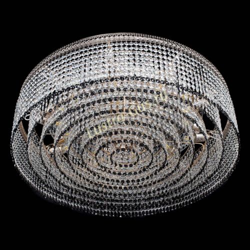 Люстра Венеция Капель №10 оптикон черная в Кирове Гусь Хрустальный