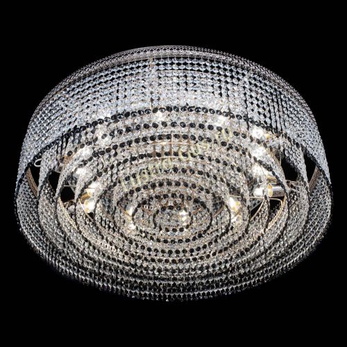 Люстра Венеция Капель №10 оптикон черная в Кирове Гусь Хрустальный