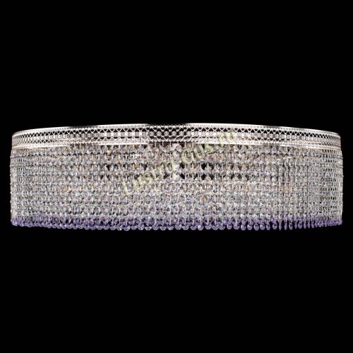 Люстра Венеция Капель №10 оптикон фиолетовая в Кирове Гусь Хрустальный