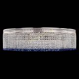 Люстра Венеция Капель №10 оптикон синяя в Кирове