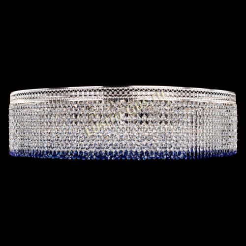 Люстра Венеция Капель №10 оптикон синяя в Кирове Гусь Хрустальный