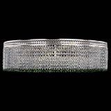 Люстра Венеция Капель №10 оптикон зеленая в Кирове