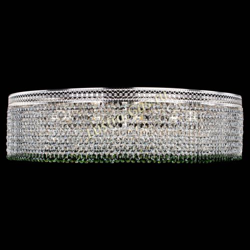 Люстра Венеция Капель №10 оптикон зеленая в Кирове Гусь Хрустальный