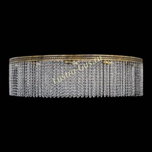 Люстра потолочная Венеция капель №12 под бронзу