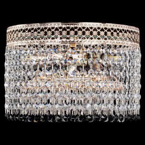 Люстра Венеция Капель №2 черная в Кирове Гусь Хрустальный