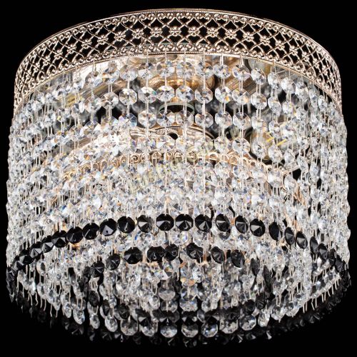 Люстра Венеция Капель №2 черная в Кирове Гусь Хрустальный