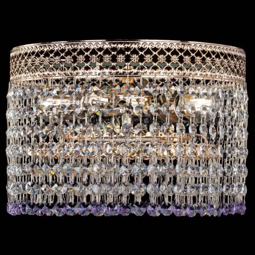 Люстра Венеция Капель №2 фиолетовая в Кирове Гусь Хрустальный