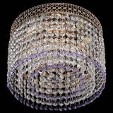 Люстра Венеция Капель №2 фиолетовая в Кирове