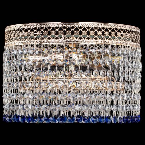 Люстра Венеция Капель №2 синяя в Кирове Гусь Хрустальный