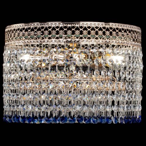 Люстра Венеция Капель №2 синяя в Кирове Гусь Хрустальный