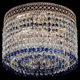 Люстра Венеция Капель №2 синяя в Кирове