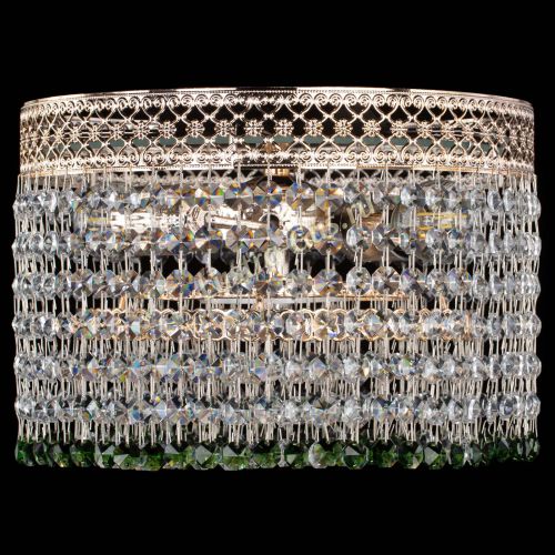 Люстра Венеция Капель №2 зеленая в Кирове Гусь Хрустальный