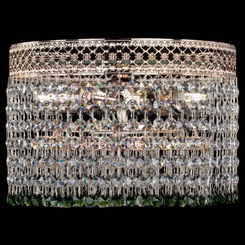 Люстра Венеция Капель №2 зеленая в Кирове Гусь Хрустальный