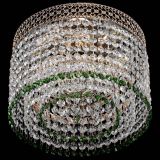 Люстра Венеция Капель №2 зеленая в Кирове