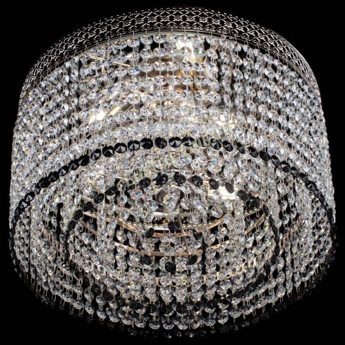 Люстра Венеция Капель №3 черная в Кирове Гусь Хрустальный