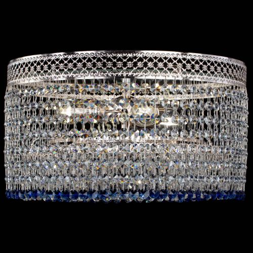 Люстра Венеция Капель №3 синяя в Кирове Гусь Хрустальный