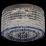 Люстра Венеция Капель №3 синяя в Кирове