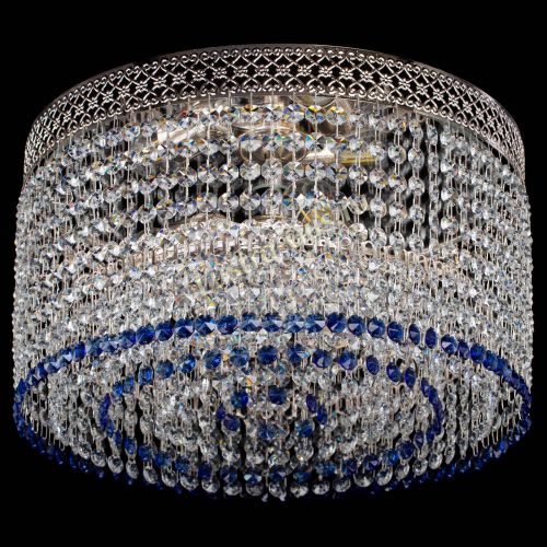 Люстра Венеция Капель №3 синяя в Кирове Гусь Хрустальный