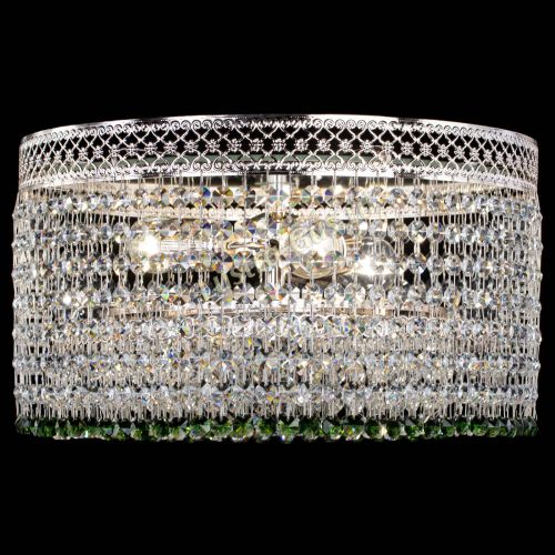 Люстра Венеция Капель №3 зеленая в Кирове Гусь Хрустальный