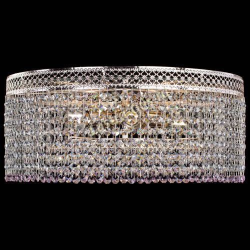 Люстра Венеция Капель №5 розовая в Кирове Гусь Хрустальный