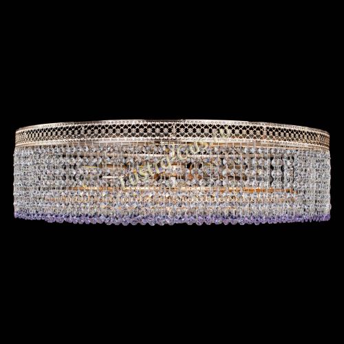 Люстра Венеция Капель №8 оптикон фиолетовая в Кирове Гусь Хрустальный