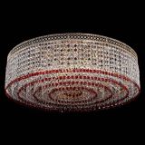 Люстра Венеция Капель №8 оптикон красная в Кирове