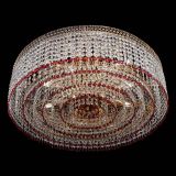 Люстра Венеция Капель №8 оптикон красная в Кирове