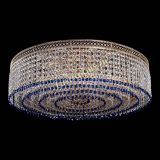 Люстра Венеция Капель №8 оптикон синяя в Кирове