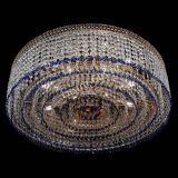 Люстра Венеция Капель №8 оптикон синяя в Кирове