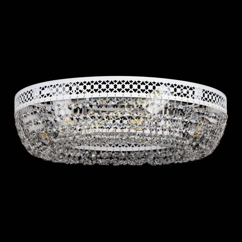 Люстра Венеция Кольцо №6 белая в Кирове Гусь Хрустальный