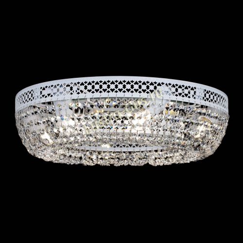 Люстра Венеция Кольцо №6 белая в Кирове Гусь Хрустальный