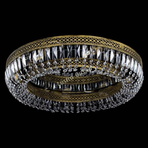 Люстра Венеция Кольцо №6 пластинка под бронзу в Кирове Гусь Хрустальный