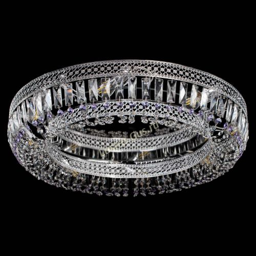 Люстра Венеция Кольцо №8 пластинка фиолетовая в Кирове Гусь Хрустальный