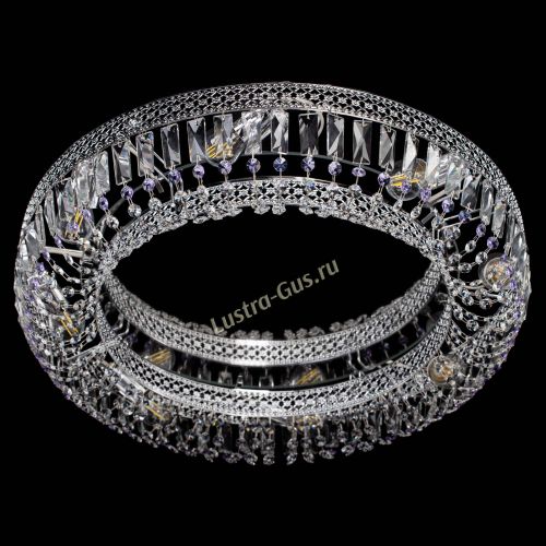Люстра Венеция Кольцо №8 пластинка фиолетовая в Кирове Гусь Хрустальный