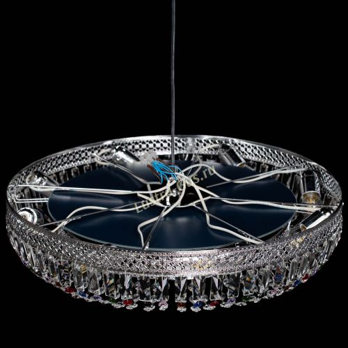 Люстра Венеция Кольцо №8 пластинка разноцветная в Кирове Гусь Хрустальный