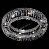 Люстра Венеция Кольцо №8 пластинка розовая в Кирове