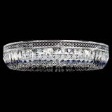 Люстра Венеция Кольцо №8 пластинка синяя в Кирове