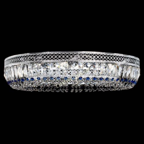 Люстра Венеция Кольцо №8 пластинка синяя в Кирове Гусь Хрустальный