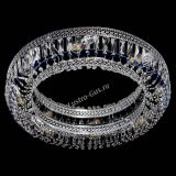 Люстра Венеция Кольцо №8 пластинка синяя в Кирове