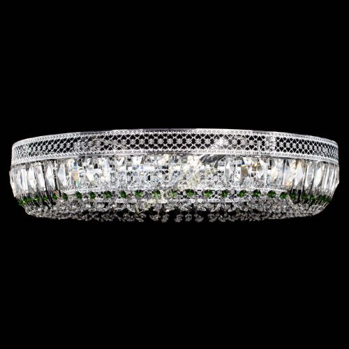 Люстра Венеция Кольцо №8 пластинка зеленая в Кирове Гусь Хрустальный