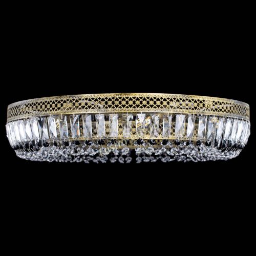 Люстра Венеция Кольцо №8 пластинка под бронзу Черная в Кирове Гусь Хрустальный