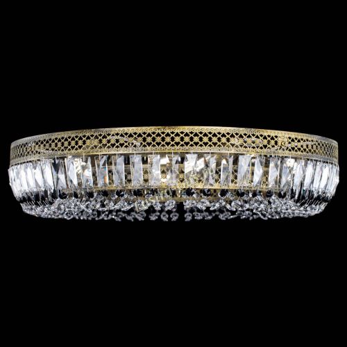 Люстра Венеция Кольцо №8 пластинка под бронзу Черная в Кирове Гусь Хрустальный