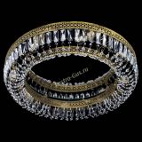 Люстра Венеция Кольцо №8 пластинка под бронзу Черная в Кирове