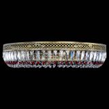 Люстра Венеция Кольцо №8 пластинка под бронзу Красная в Кирове