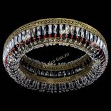 Люстра Венеция Кольцо №8 пластинка под бронзу Красная в Кирове